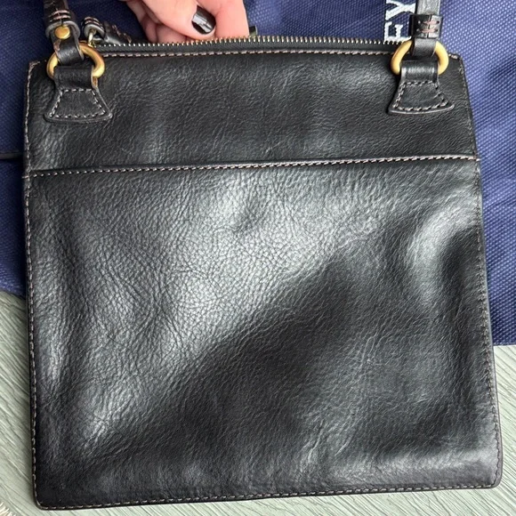 Dooney & Bourke Black Leather Crossbody Bag - Picture 11 of 11